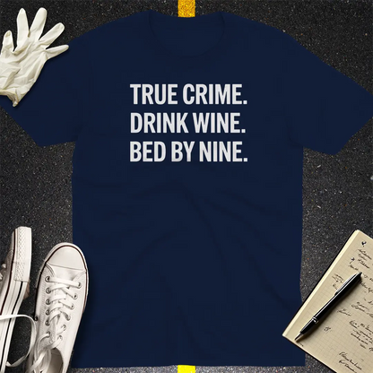 Crows Before Bros T-shirt - Navy