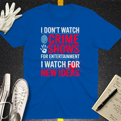 Crows Before Bros T-shirt - Royal