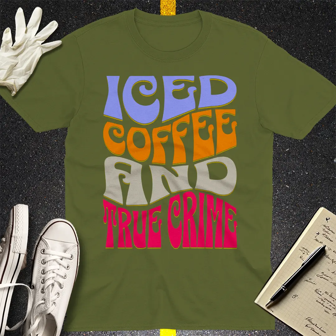 Crows Before Bros T-shirt - Military Green