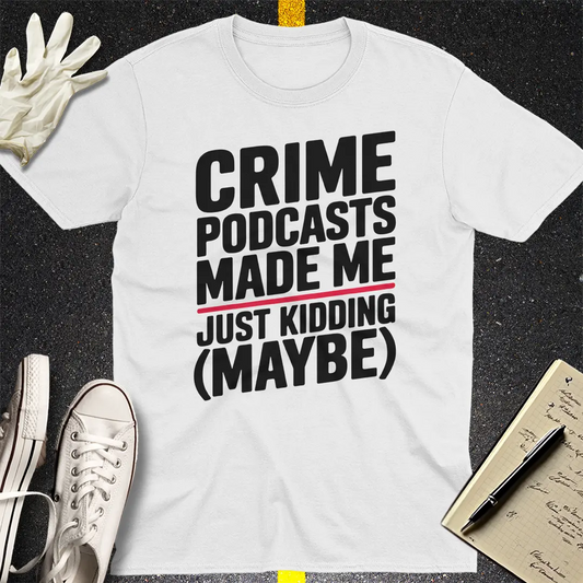 Crows Before Bros T-shirt - White