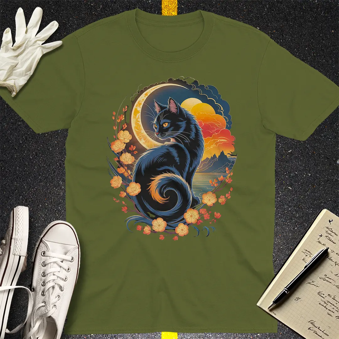 Crows Before Bros T-shirt - Military Green