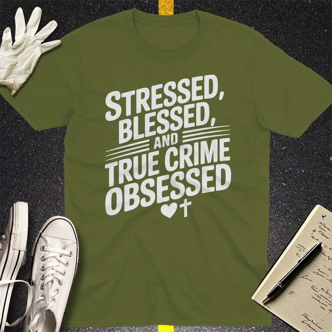 Crows Before Bros T-shirt - Military Green