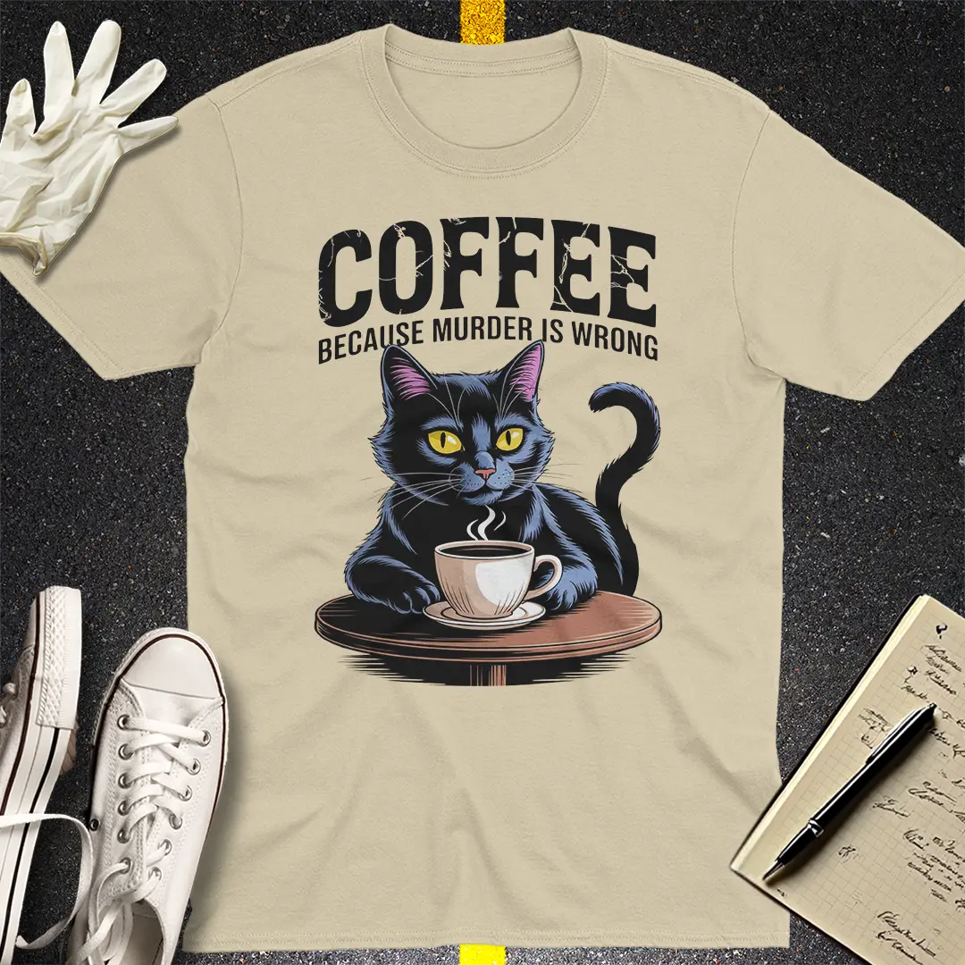 Crows Before Bros T-shirt - Sand