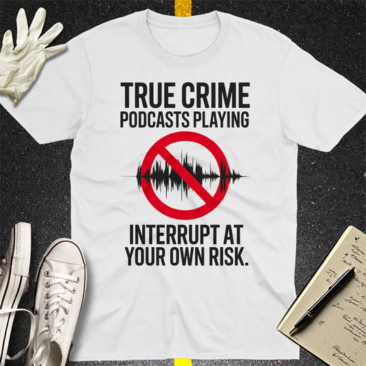 Crows Before Bros T-shirt - White