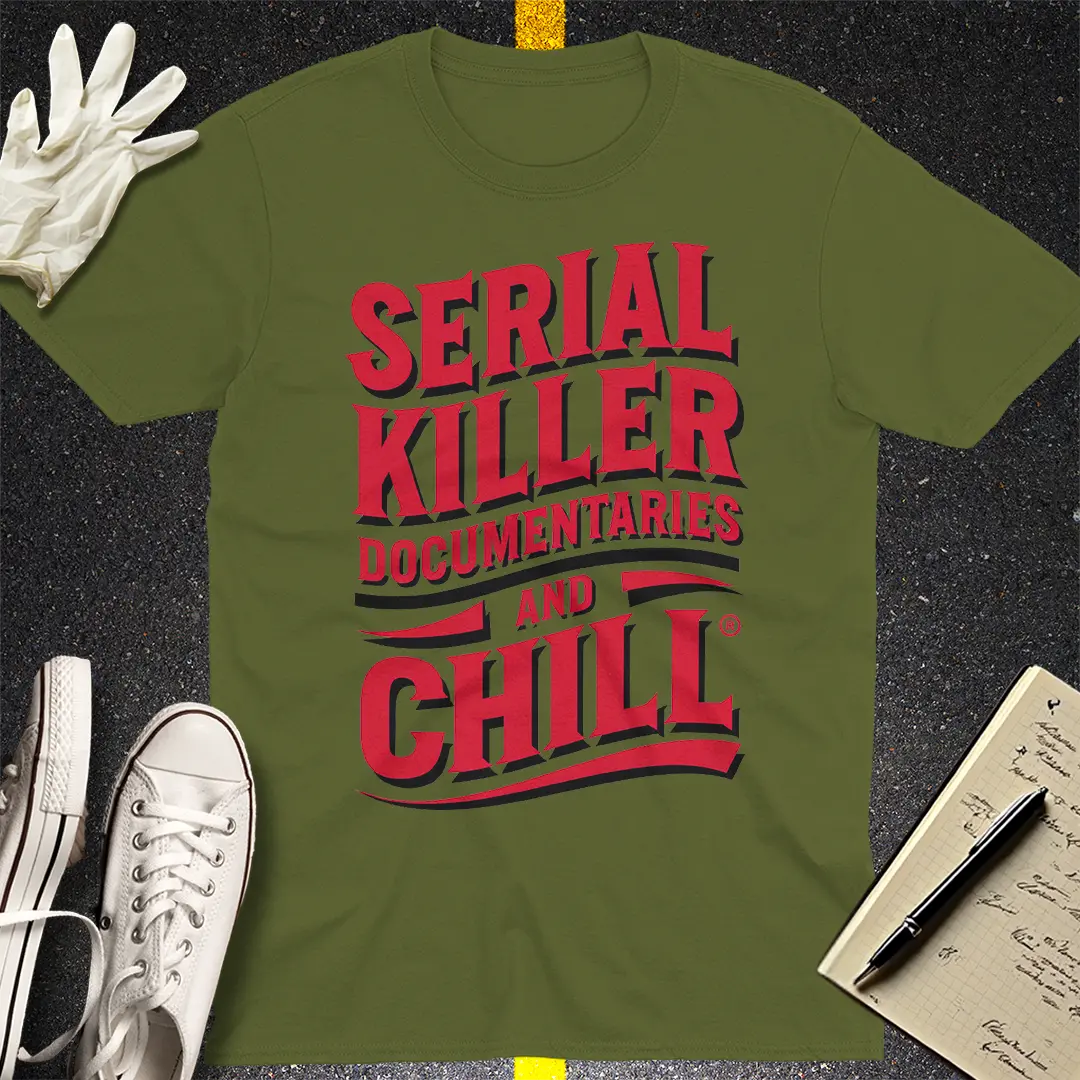 Crows Before Bros T-shirt - Military Green