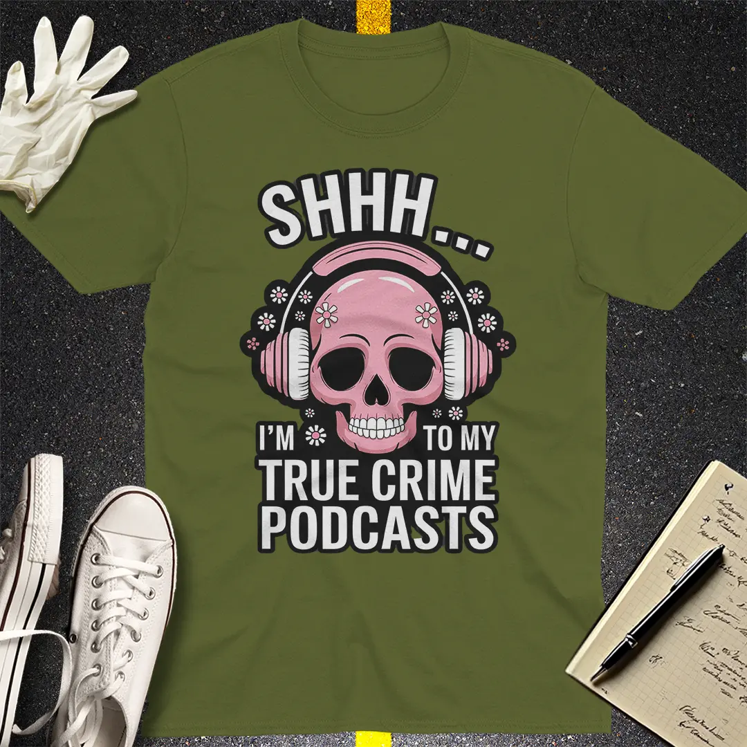 Crows Before Bros T-shirt - Military Green