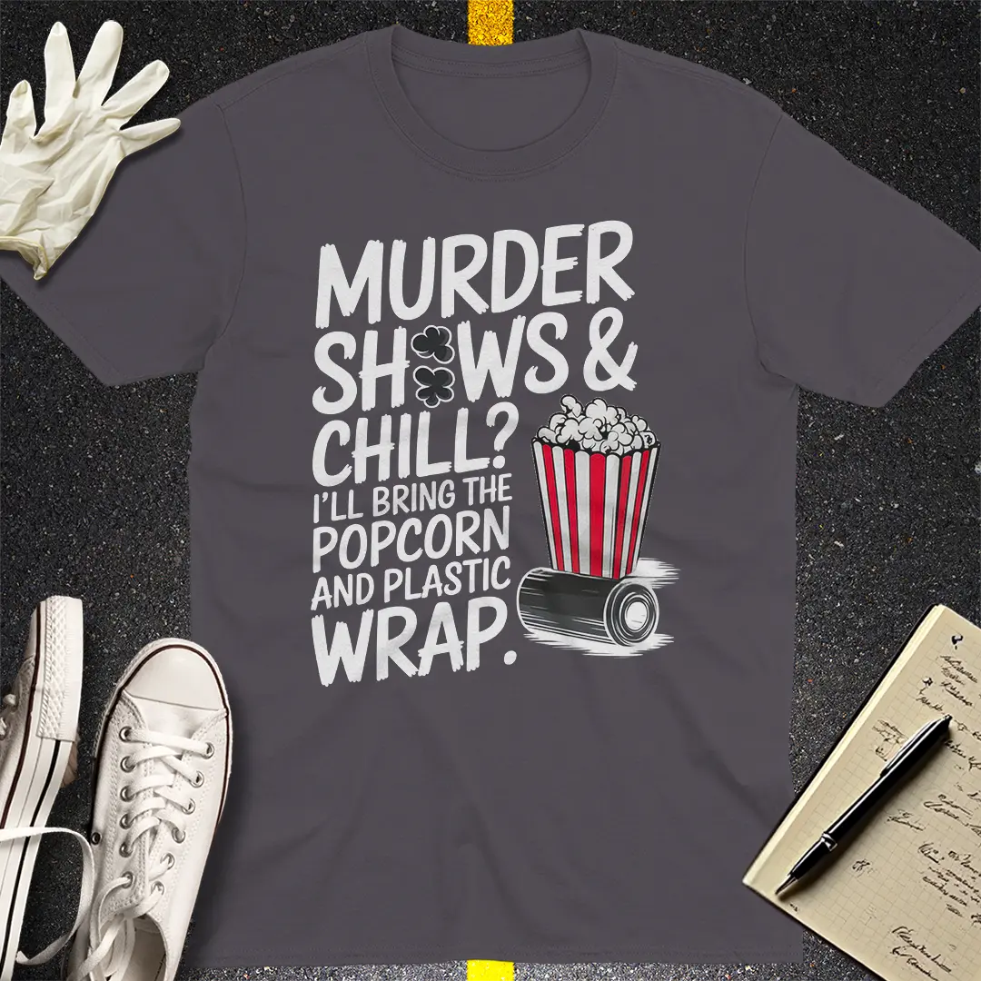 Crows Before Bros T-shirt - Charcoal