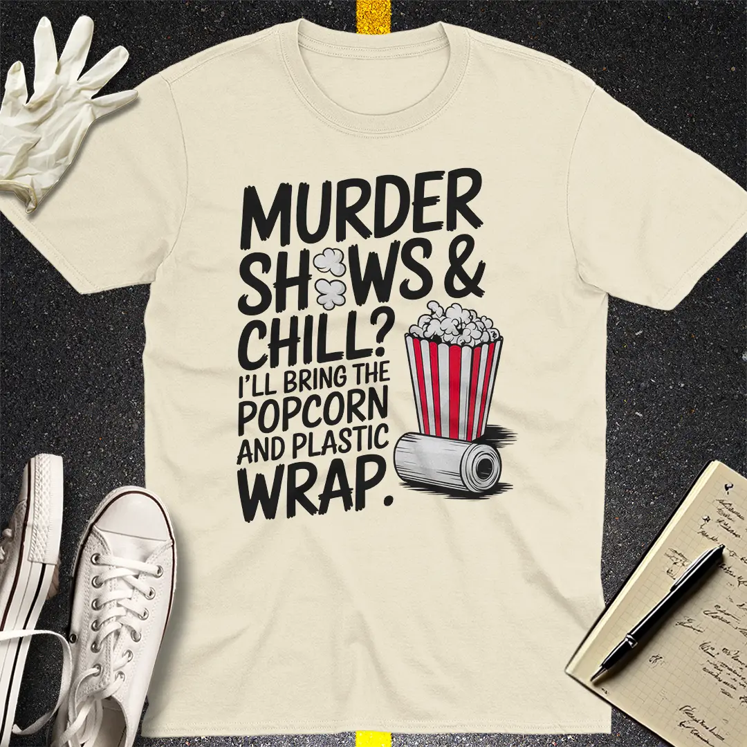 Crows Before Bros T-shirt - Natural