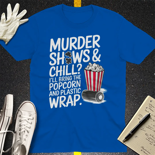 Crows Before Bros T-shirt - Royal