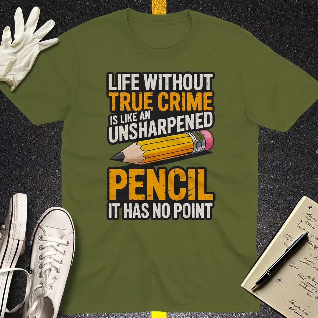 Crows Before Bros T-shirt - Military Green