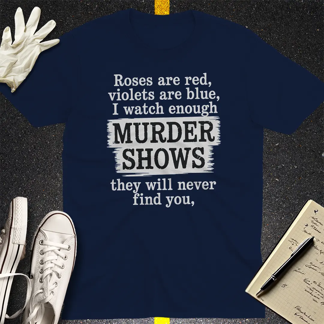 Crows Before Bros T-shirt - Navy
