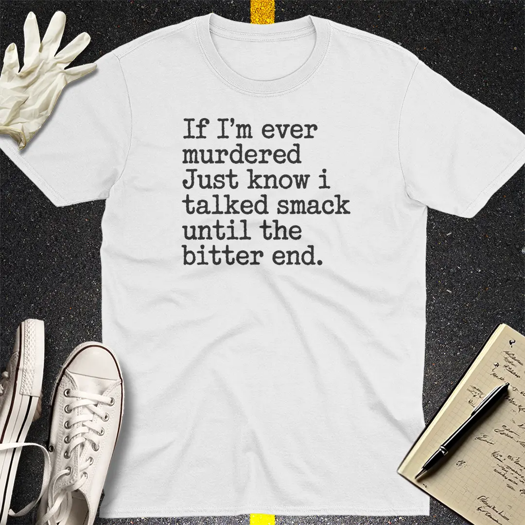 Crows Before Bros T-shirt - White