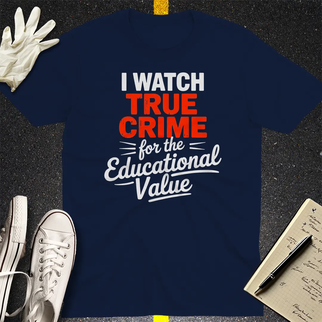 Crows Before Bros T-shirt - Navy