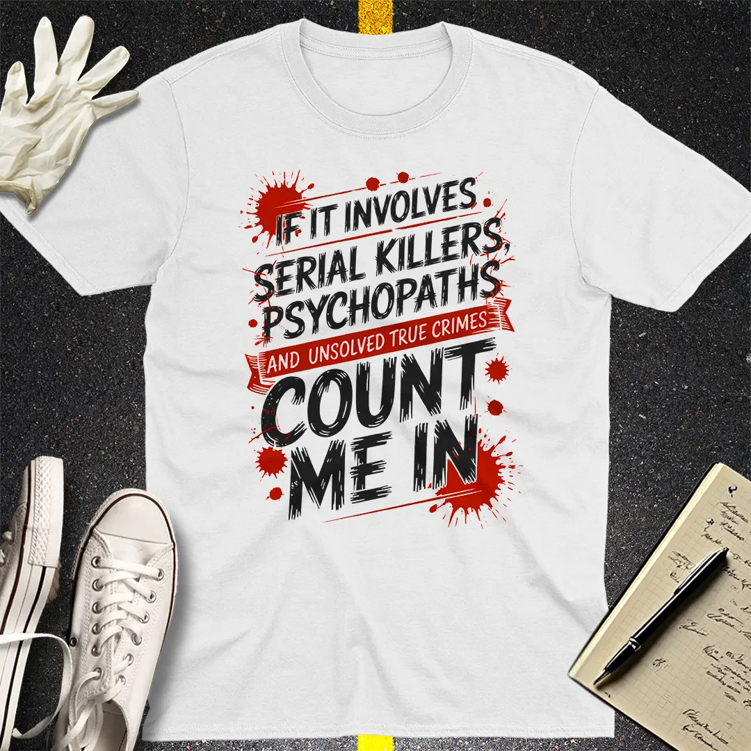 Crows Before Bros T-shirt - White