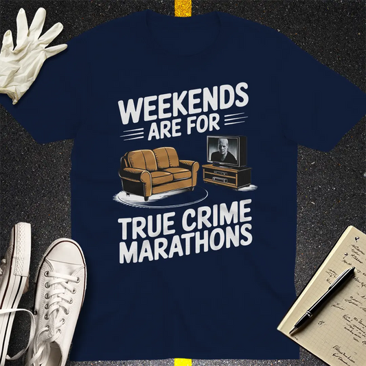 Crows Before Bros T-shirt - Navy