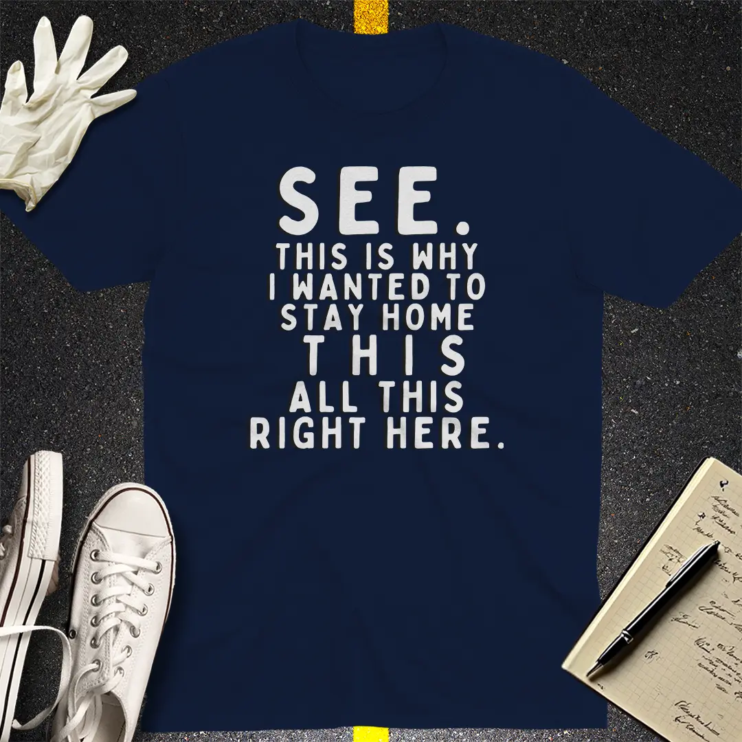Crows Before Bros T-shirt - Navy