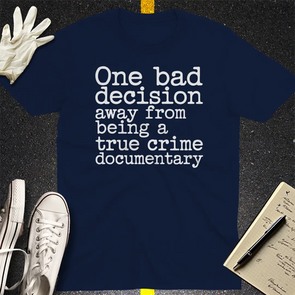 Crows Before Bros T-shirt - Navy