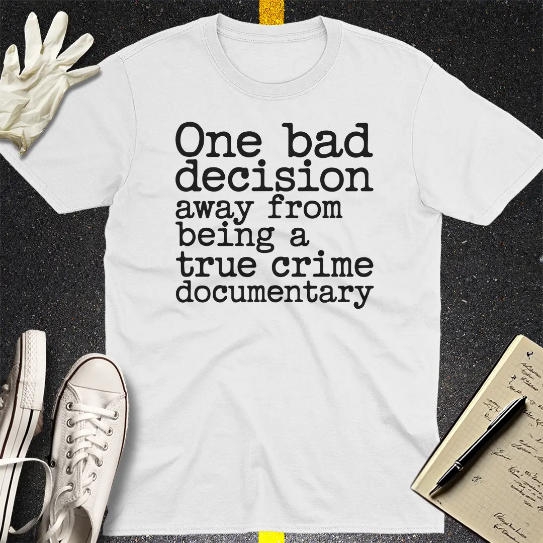 Crows Before Bros T-shirt - White