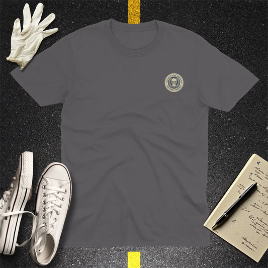 True Crime Expert T-Shirt - Charcoal