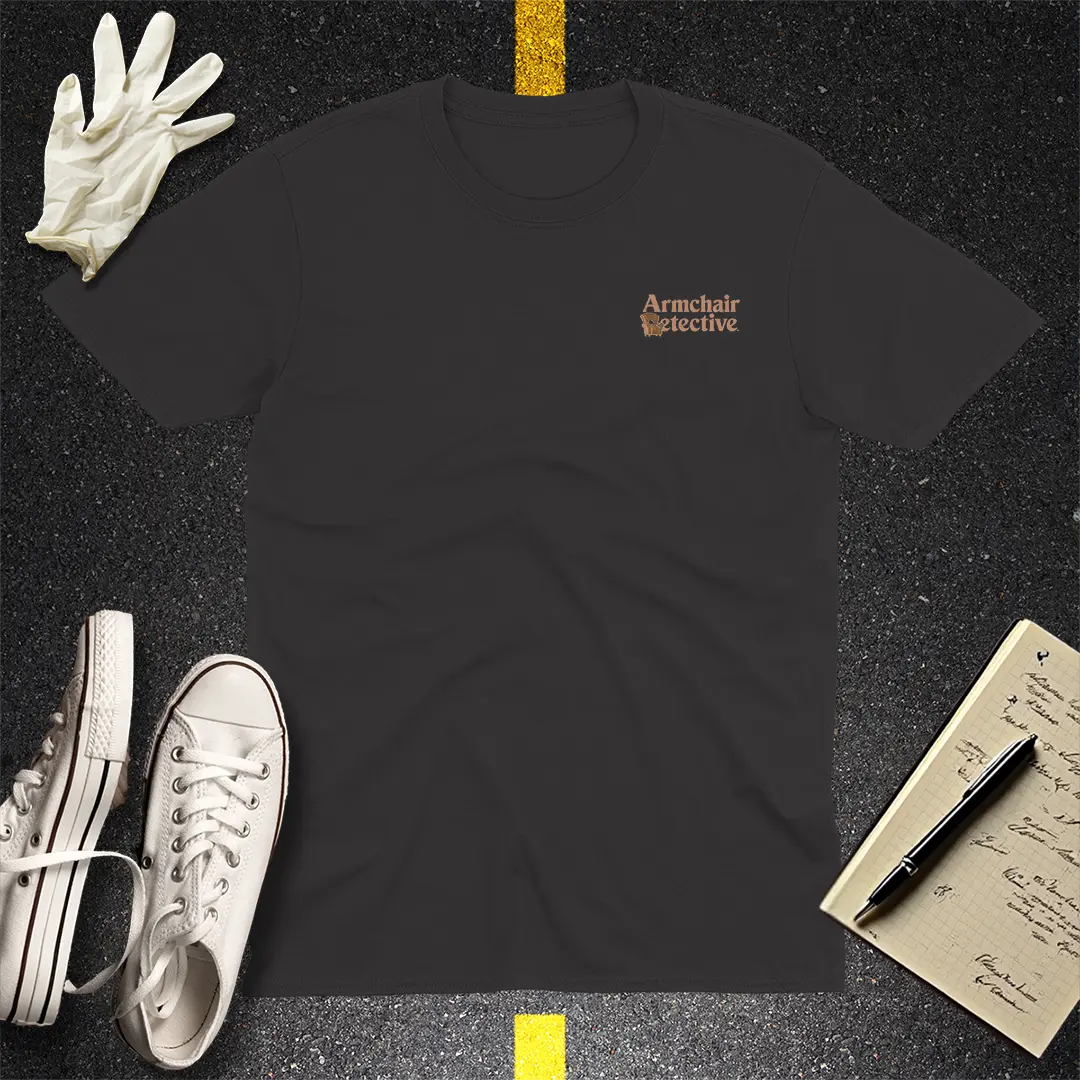 Armchair Detective T-Shirt - Black