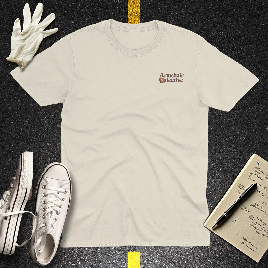 Armchair Detective T-Shirt - Natural