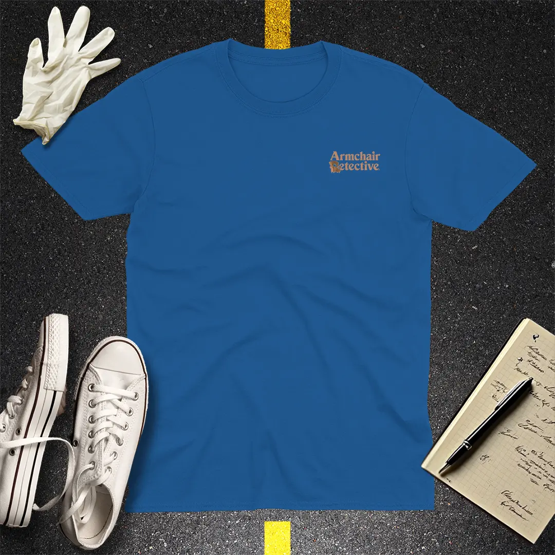 Armchair Detective T-Shirt - Royal