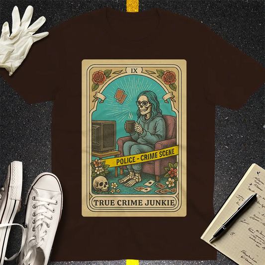 Crows Before Bros T-shirt - Dark Chocolate