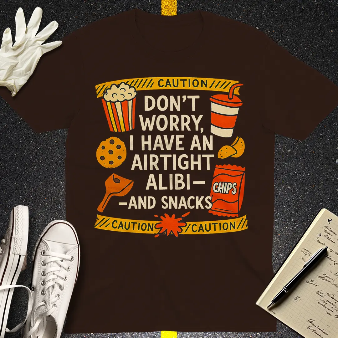 Crows Before Bros T-shirt - Dark Chocolate