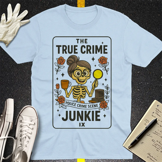 Crows Before Bros T-shirt - Light Blue