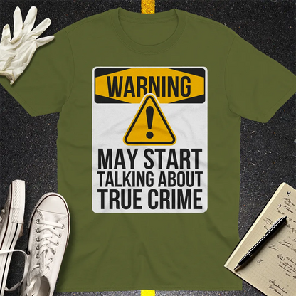 Crows Before Bros T-shirt - Military Green