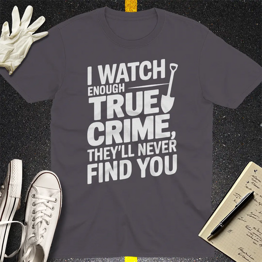 Crows Before Bros T-shirt - Charcoal