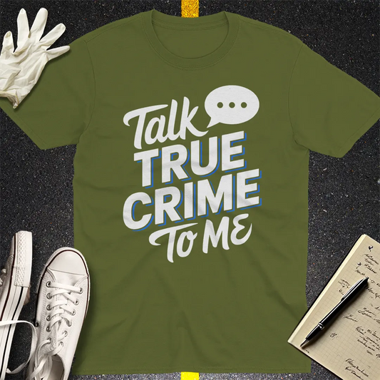 Crows Before Bros T-shirt - Military Green