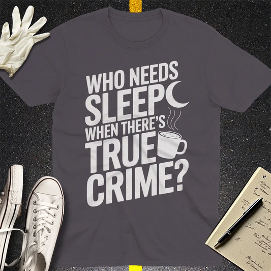 Crows Before Bros T-shirt - Charcoal