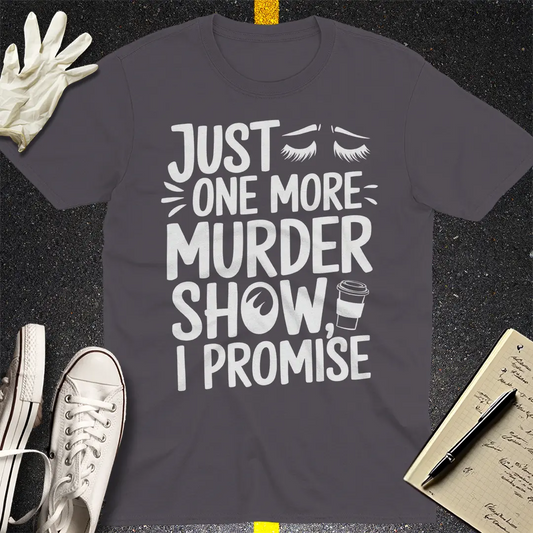 Crows Before Bros T-shirt - Charcoal