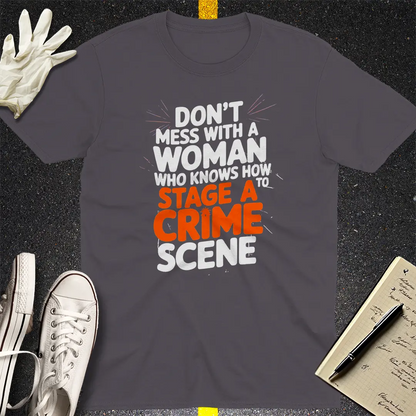 Crows Before Bros T-shirt - Charcoal