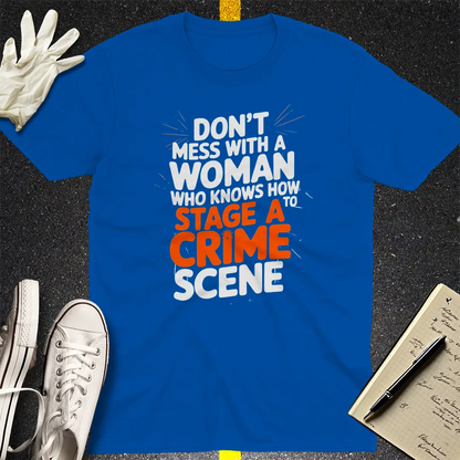 Crows Before Bros T-shirt - Royal