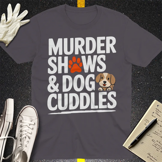 Crows Before Bros T-shirt - Charcoal