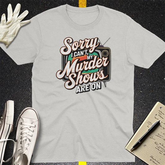 Crows Before Bros T-shirt - Ice Grey
