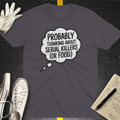 Crows Before Bros T-shirt - Charcoal