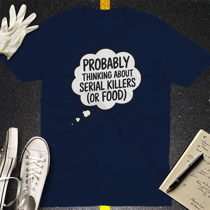 Crows Before Bros T-shirt - Navy