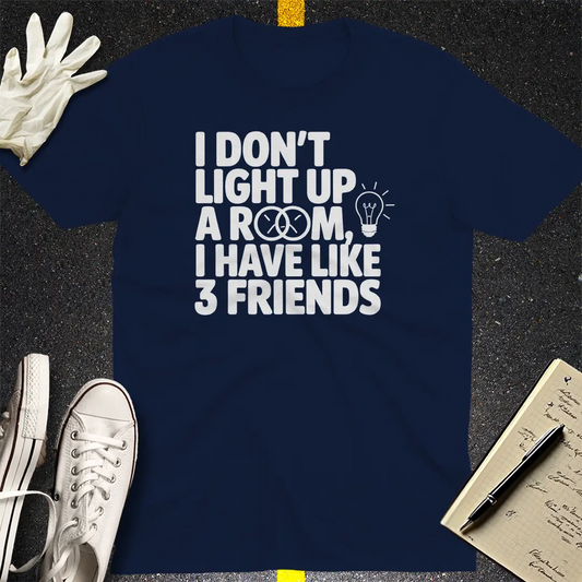 Crows Before Bros T-shirt - Navy