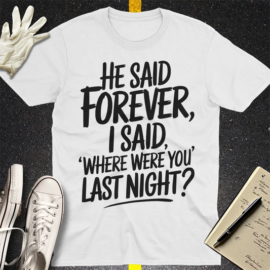 Crows Before Bros T-shirt - White