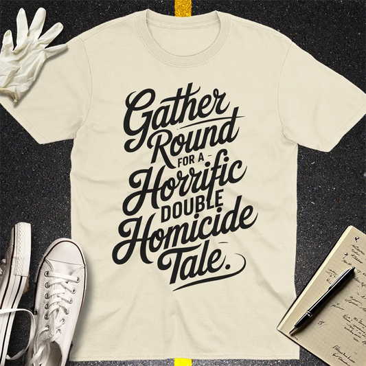 Crows Before Bros T-shirt - Natural