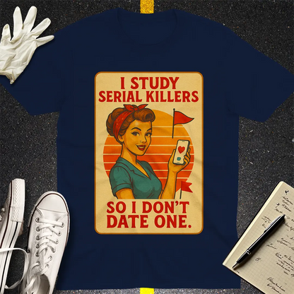 Crows Before Bros T-shirt - Navy