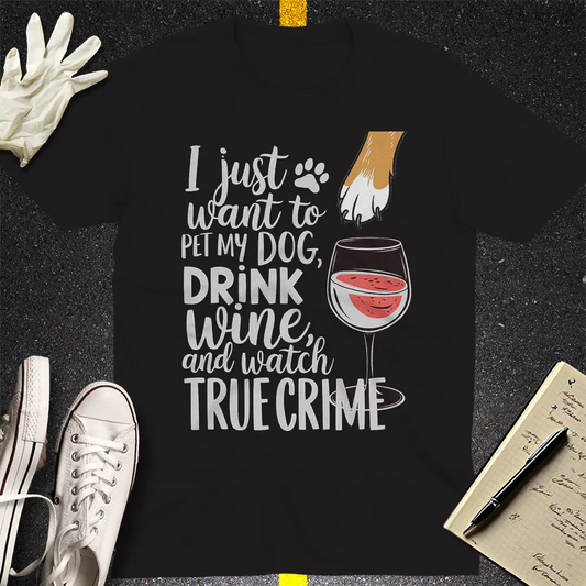 Crows Before Bros T-shirt - Black