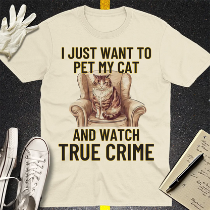 Crows Before Bros T-shirt - Natural