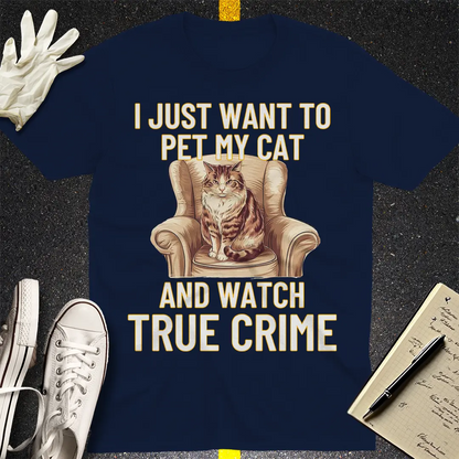 Crows Before Bros T-shirt - Navy