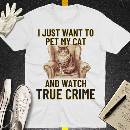 Crows Before Bros T-shirt - White