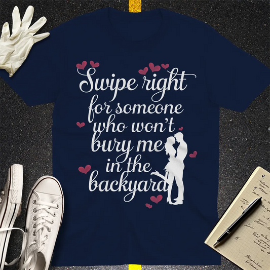 Crows Before Bros T-shirt - Navy