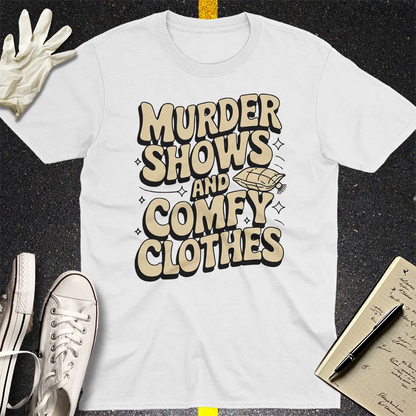 Crows Before Bros T-shirt - White